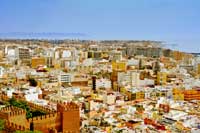 The city of Almeria.