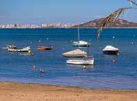 The Mar Menor from the west side.