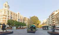 Plaza Santa Domingo, Murcia.